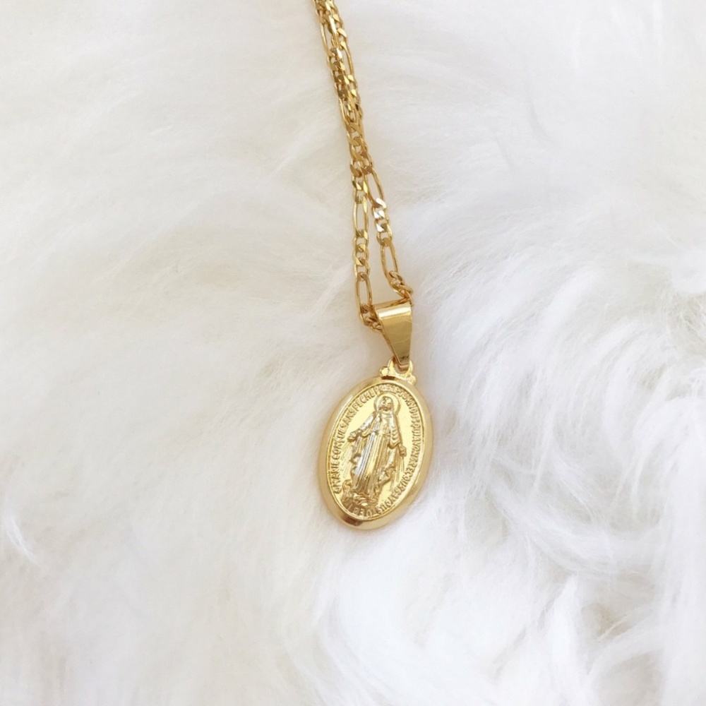 Virgin mary necklace - Picture 5 of 6